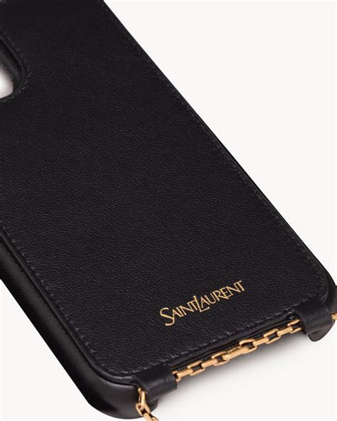 ysl iphone 13|IPHONE 15 CASE IN LEATHER .